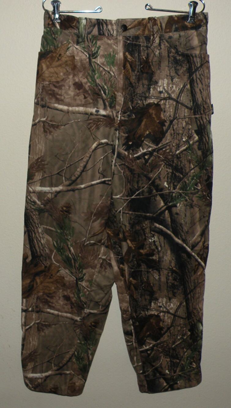 Rivers West Mens Large Original Waterproof Fleece Hunting Pants Realtree AP Camo